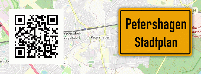 Stadtplan Petershagen