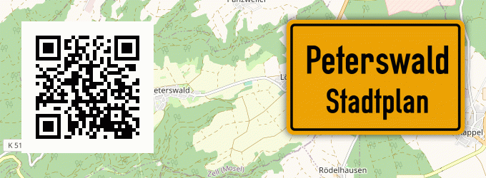 Stadtplan Peterswald