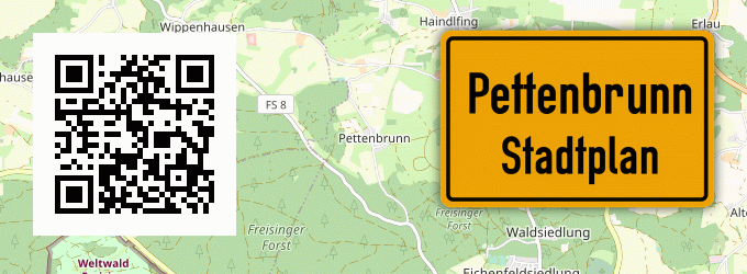 Stadtplan Pettenbrunn