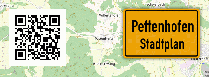 Stadtplan Pettenhofen, Oberpfalz