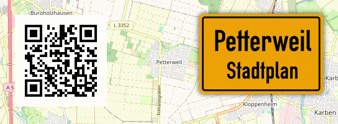 Stadtplan Petterweil