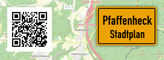 Stadtplan Pfaffenheck