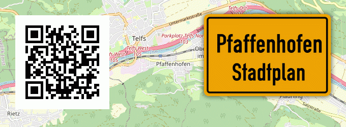 Stadtplan Pfaffenhofen, Allgäu