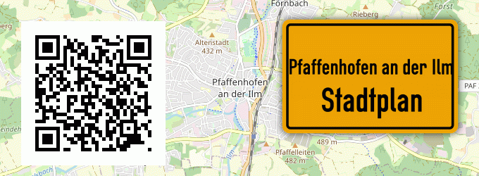 Stadtplan Pfaffenhofen an der Ilm