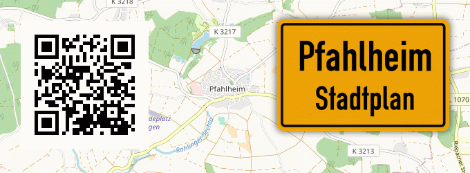 Stadtplan Pfahlheim
