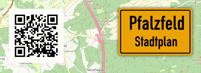 Stadtplan Pfalzfeld, Pfalz