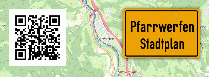 Stadtplan Pfarrwerfen