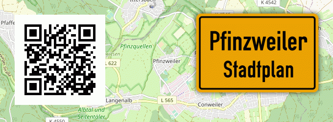 Stadtplan Pfinzweiler