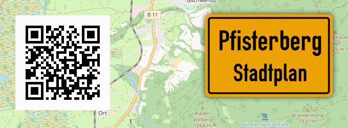 Stadtplan Pfisterberg