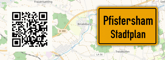 Stadtplan Pfistersham