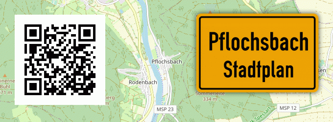 Stadtplan Pflochsbach