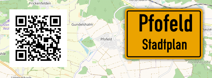 Stadtplan Pfofeld