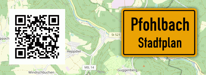 Stadtplan Pfohlbach