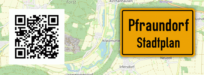 Stadtplan Pfraundorf