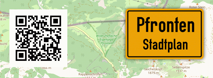Stadtplan Pfronten