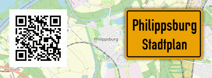 Stadtplan Philippsburg