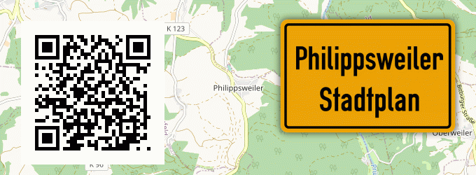 Stadtplan Philippsweiler