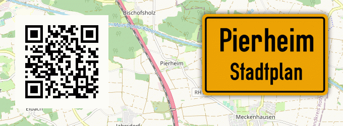 Stadtplan Pierheim