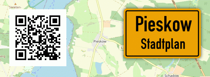 Stadtplan Pieskow