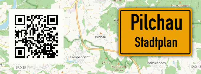 Stadtplan Pilchau