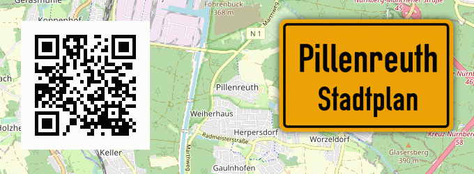 Stadtplan Pillenreuth