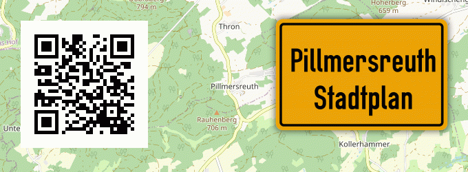 Stadtplan Pillmersreuth