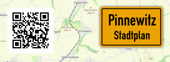Stadtplan Pinnewitz