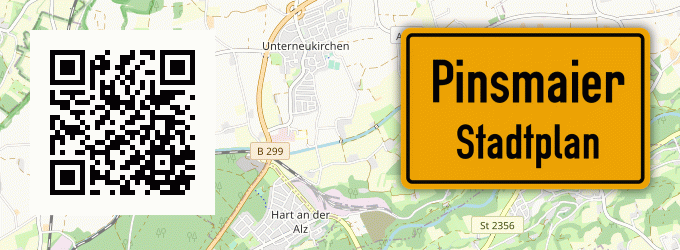 Stadtplan Pinsmaier