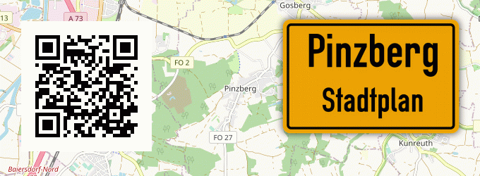 Stadtplan Pinzberg