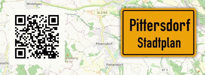 Stadtplan Pittersdorf, Oberfranken