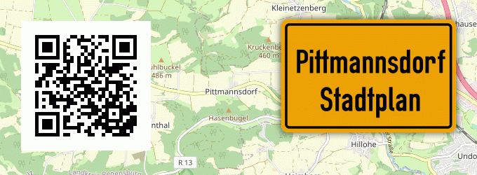 Stadtplan Pittmannsdorf