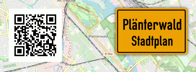 Stadtplan Plänterwald