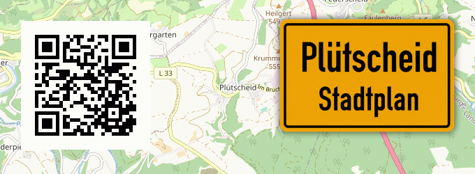Stadtplan Plütscheid