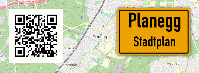 Stadtplan Planegg