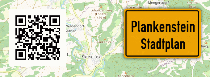Stadtplan Plankenstein