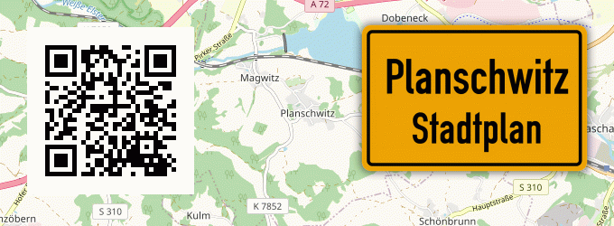 Stadtplan Planschwitz
