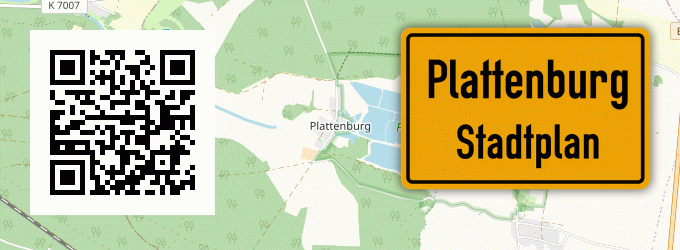 Stadtplan Plattenburg