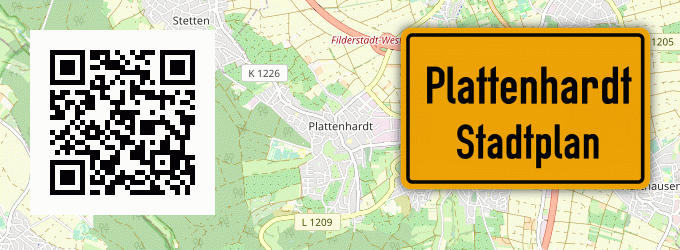 Stadtplan Plattenhardt