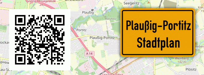 Stadtplan Plaußig-Portitz