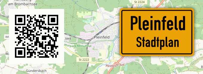 Stadtplan Pleinfeld