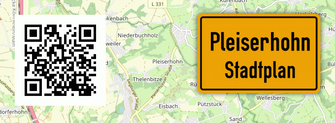 Stadtplan Pleiserhohn