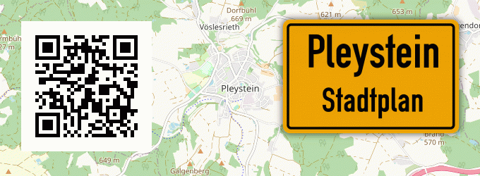 Stadtplan Pleystein
