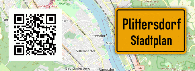 Stadtplan Plittersdorf
