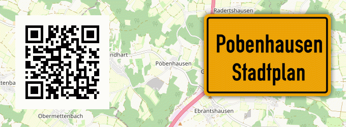 Stadtplan Pobenhausen