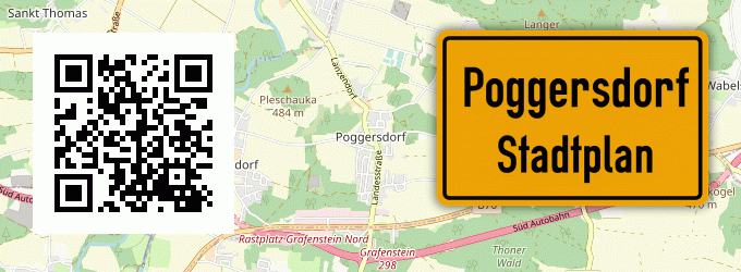 Stadtplan Poggersdorf