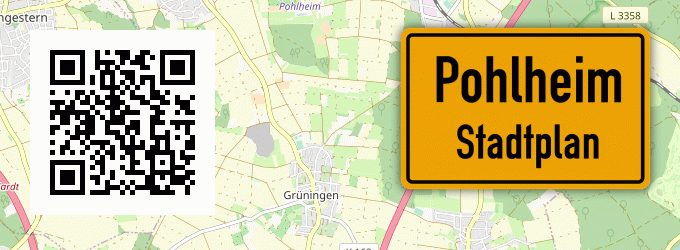 Stadtplan Pohlheim