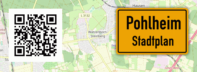 Stadtplan Pohlheim