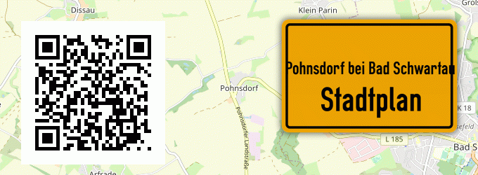 Stadtplan Pohnsdorf bei Bad Schwartau