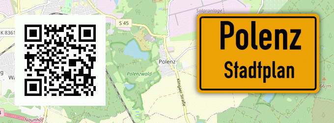 Stadtplan Polenz