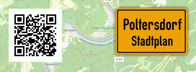 Stadtplan Poltersdorf